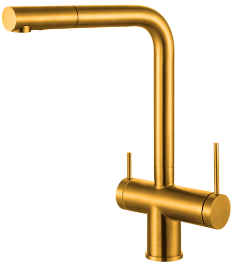 Змішувач Комбінований FKM 3114 SS Nano Gold купити в Україні