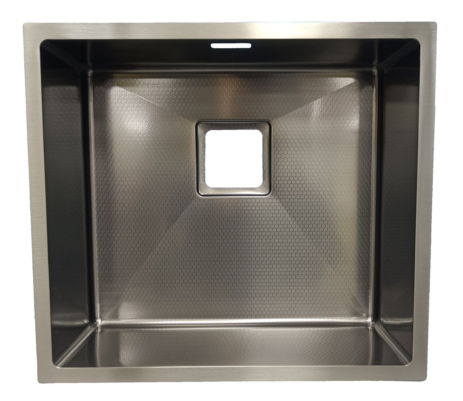 Нерж. мийка Quadro 44 Celldecor Nano Graphite купити в Україні