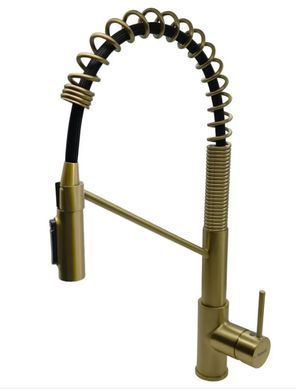 Мийка Quadro 49 Celldecor Nano Gold + Змішувач FKM 3128 Light Gold