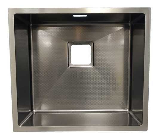 maoページ Нерж. мойка Quadro 44 Celldecor Nano Graphite купить в Украине