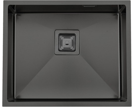 Нерж. мойка Quadro 53 Celldecor Nano Graphite купить в Украине