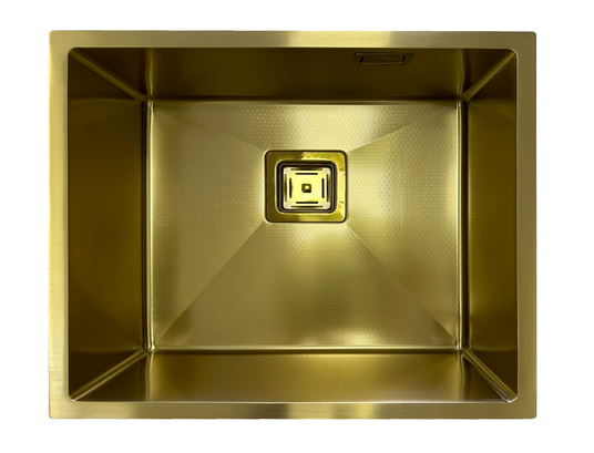Нерж. мойка Quadro 53 Celldecor Nano Gold купить в Украине ▷ цена