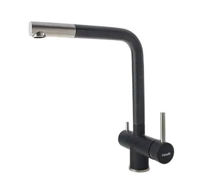 Мойка Quadro 56x51 Antracit + Смеситель FKM 317 SS Antracit