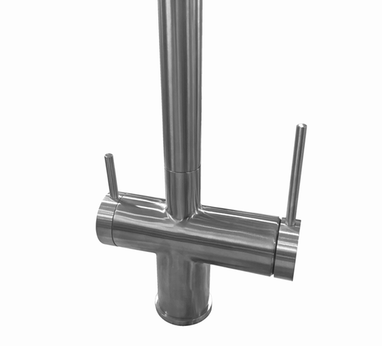 Змішувач Комбінований FKM 3114 SS Inox купити в Україні ▷ ціна
